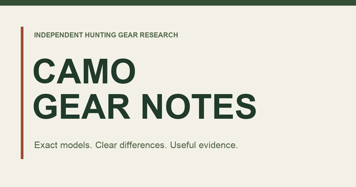 Work through the details. Practical Gear Guides